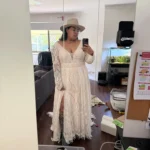 Robe de Mariée Bohème Guipure photo review