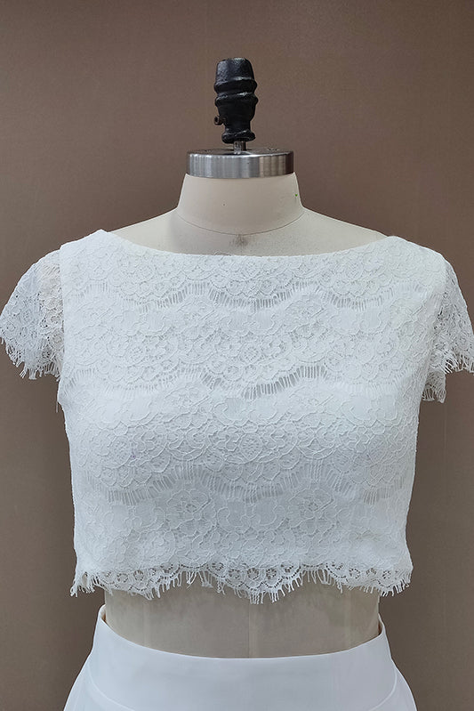Robe de Mariée Bohème Deux Pièces – Image 6
