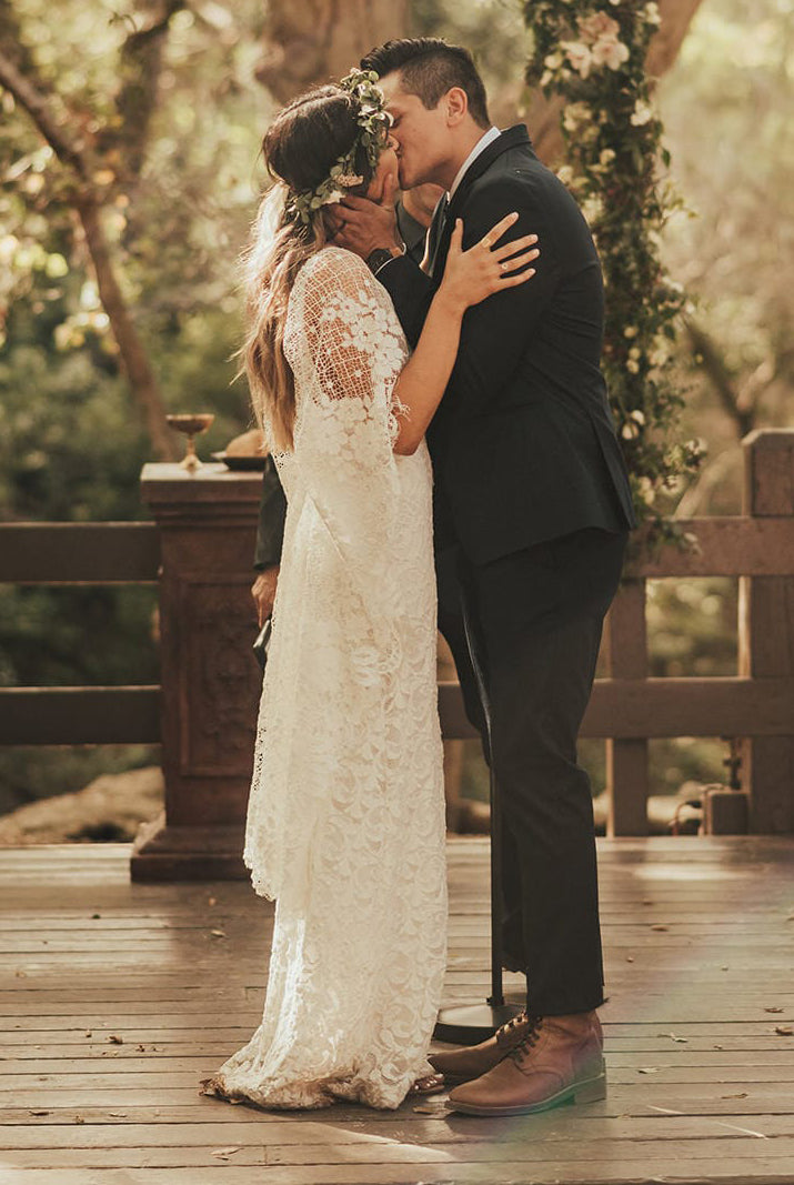 Robe de Mariée Bohème Romantique – Image 3