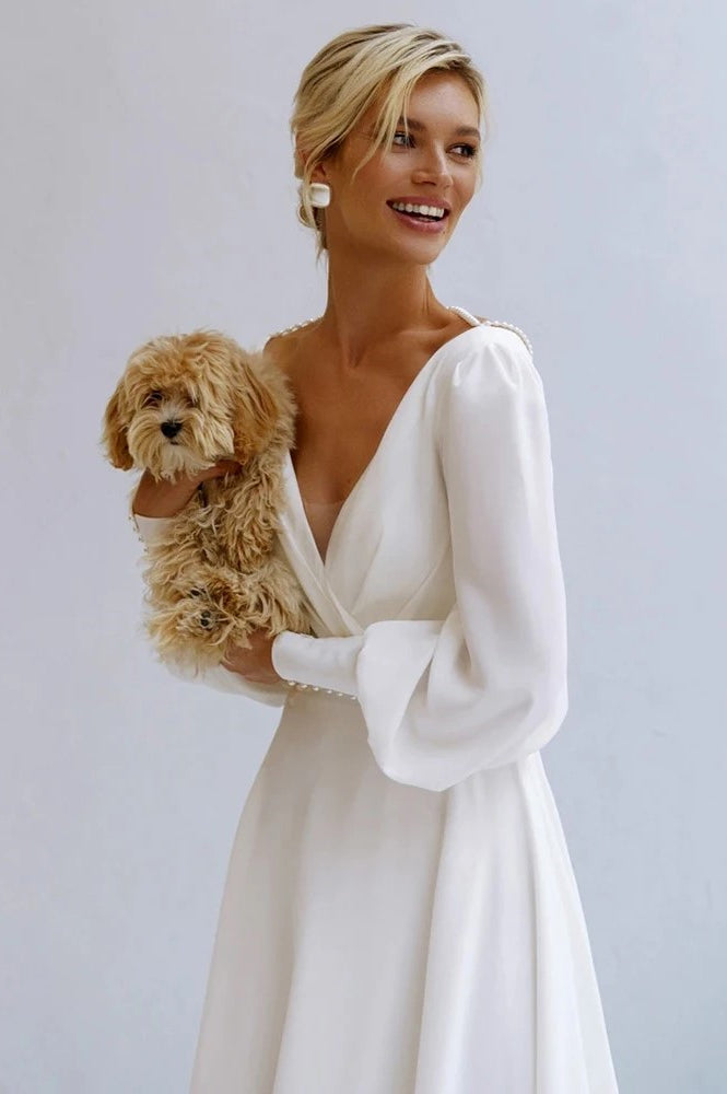Robe de Mariée Bohème Classique Chic – Image 4