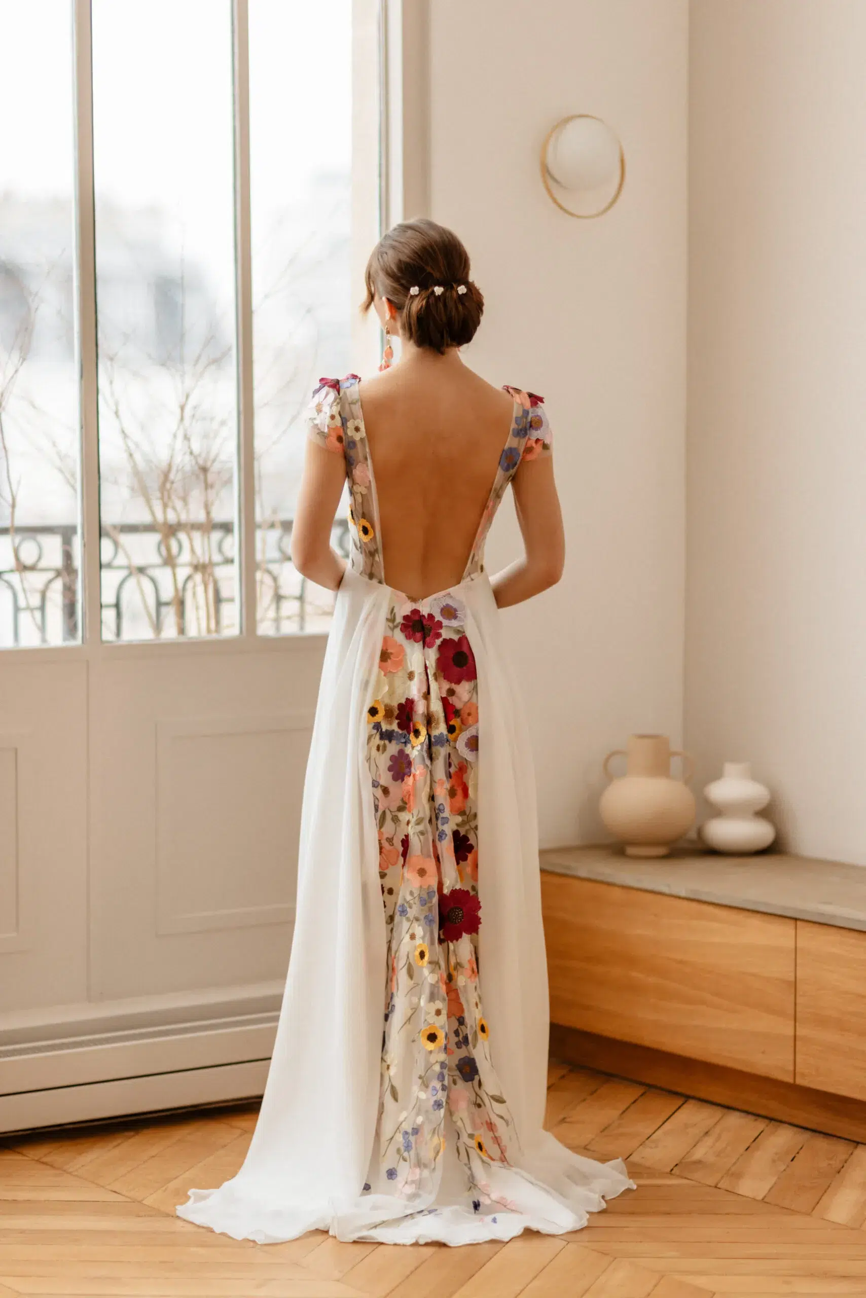 Bohème Chic Champêtre Robe de Mariée Bohème – Image 4