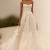 Bohème Chic Fluide Robe de Mariée Bohème