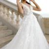 Bohème Romantique Champêtre Robe de Mariée