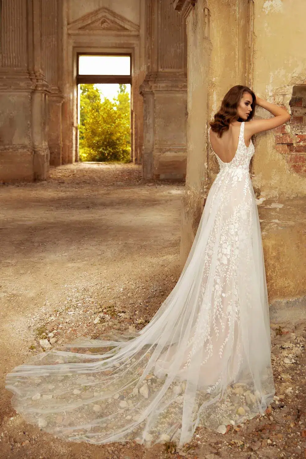 Champêtre Robe de Mariée Bohème – Image 4