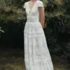 Dentelle Robe de Mariée Bohème