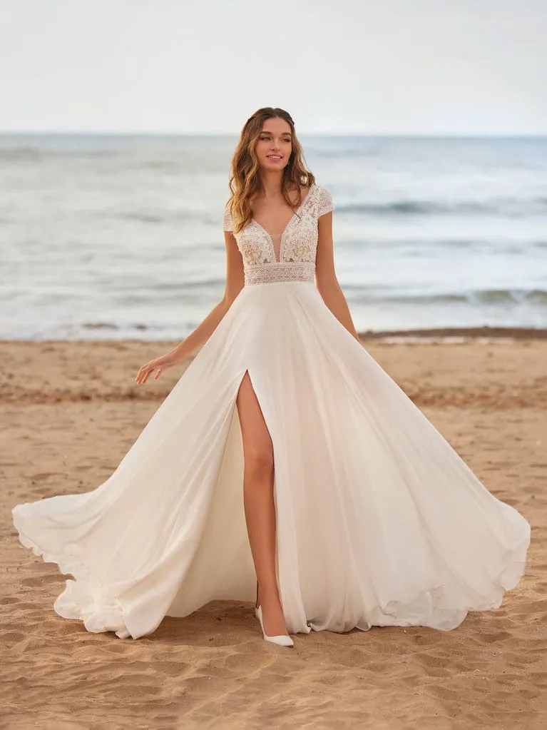 Mariée Bohème Chic Robe de Mariée