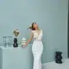 Robe de Mariée Bohème Blanche