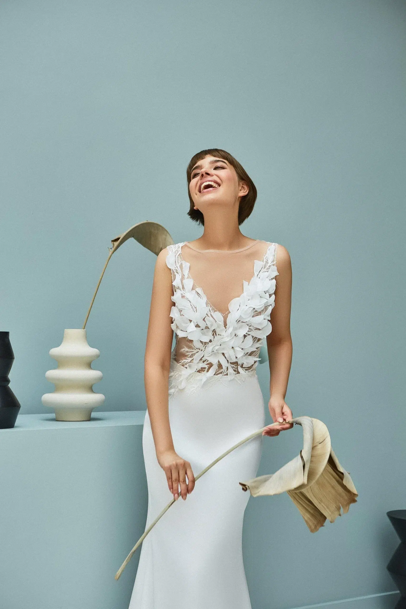 Robe de Mariée Bohème Blanche – Image 2
