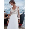 Robe de Mariée Bohème Broderie