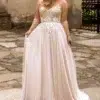 Robe de Mariée Bohème Champêtre Grande Taille