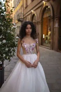 Robe de Mariée Bohème Colorée