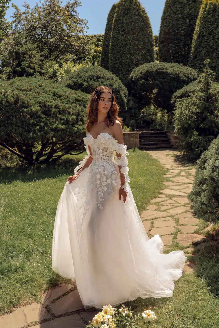 Robe de Mariée Bohème Fleur
