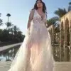 Robe de Mariée Bohème Ronde