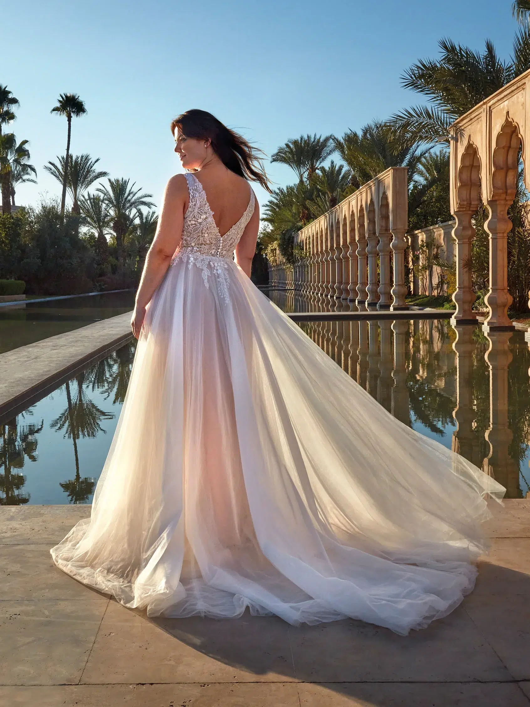 Robe de Mariée Bohème Ronde – Image 4