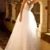 Robe de Mariée Bohème Sans Traîne