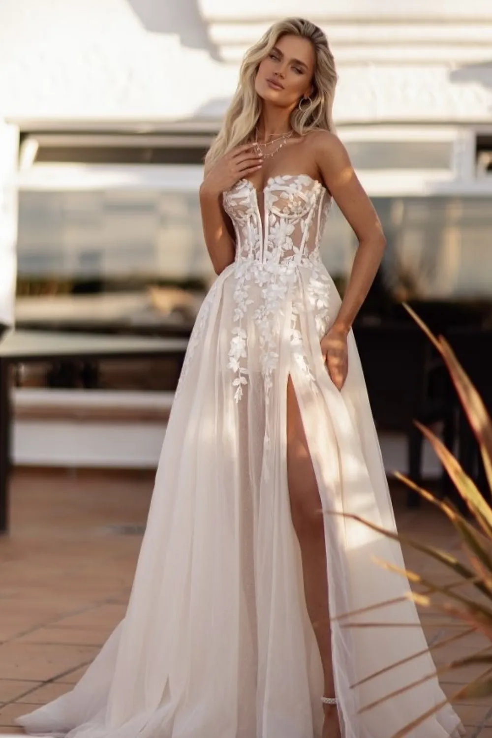 Robe de Mariée Bohème Sexy
