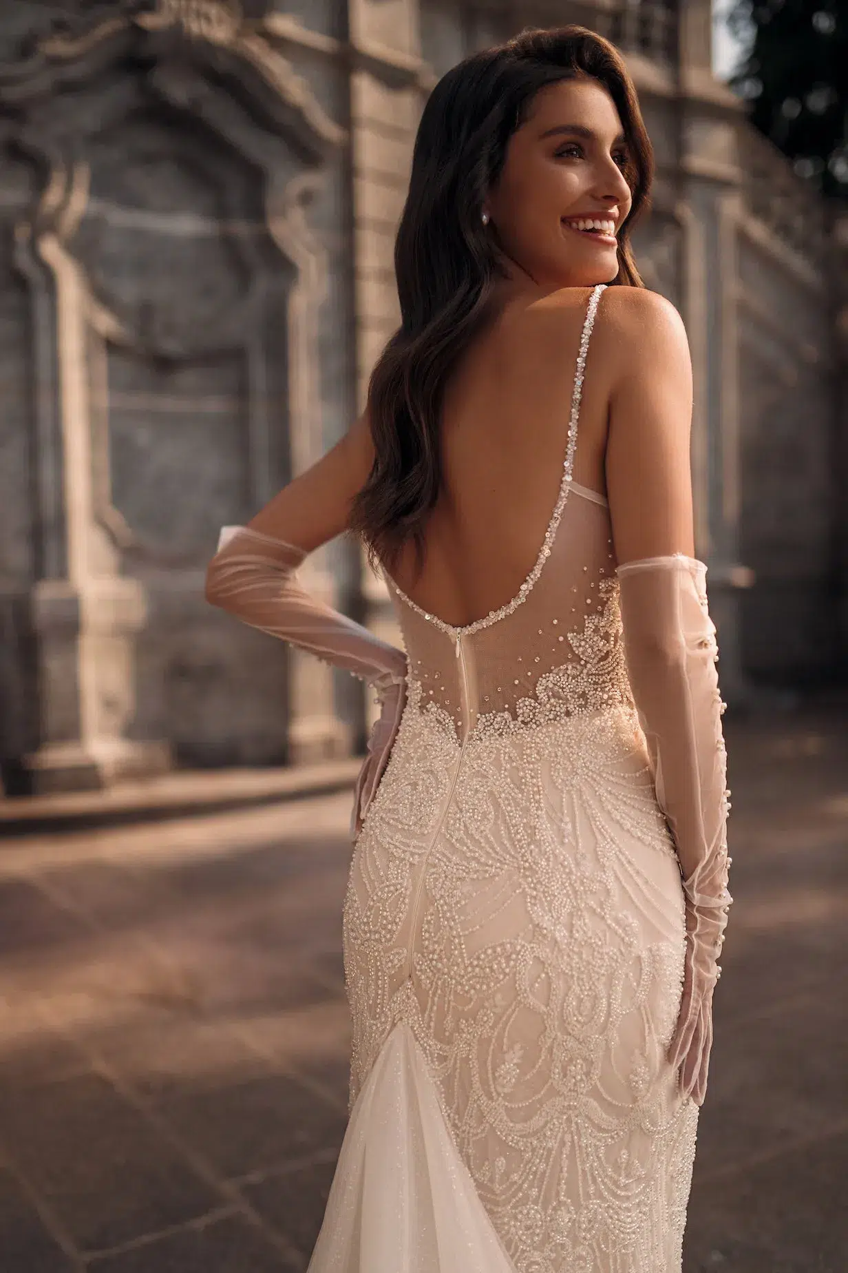 Robe de Mariée Bohème Sirène – Image 2