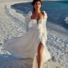 Robe de Mariée Bustier Bohème