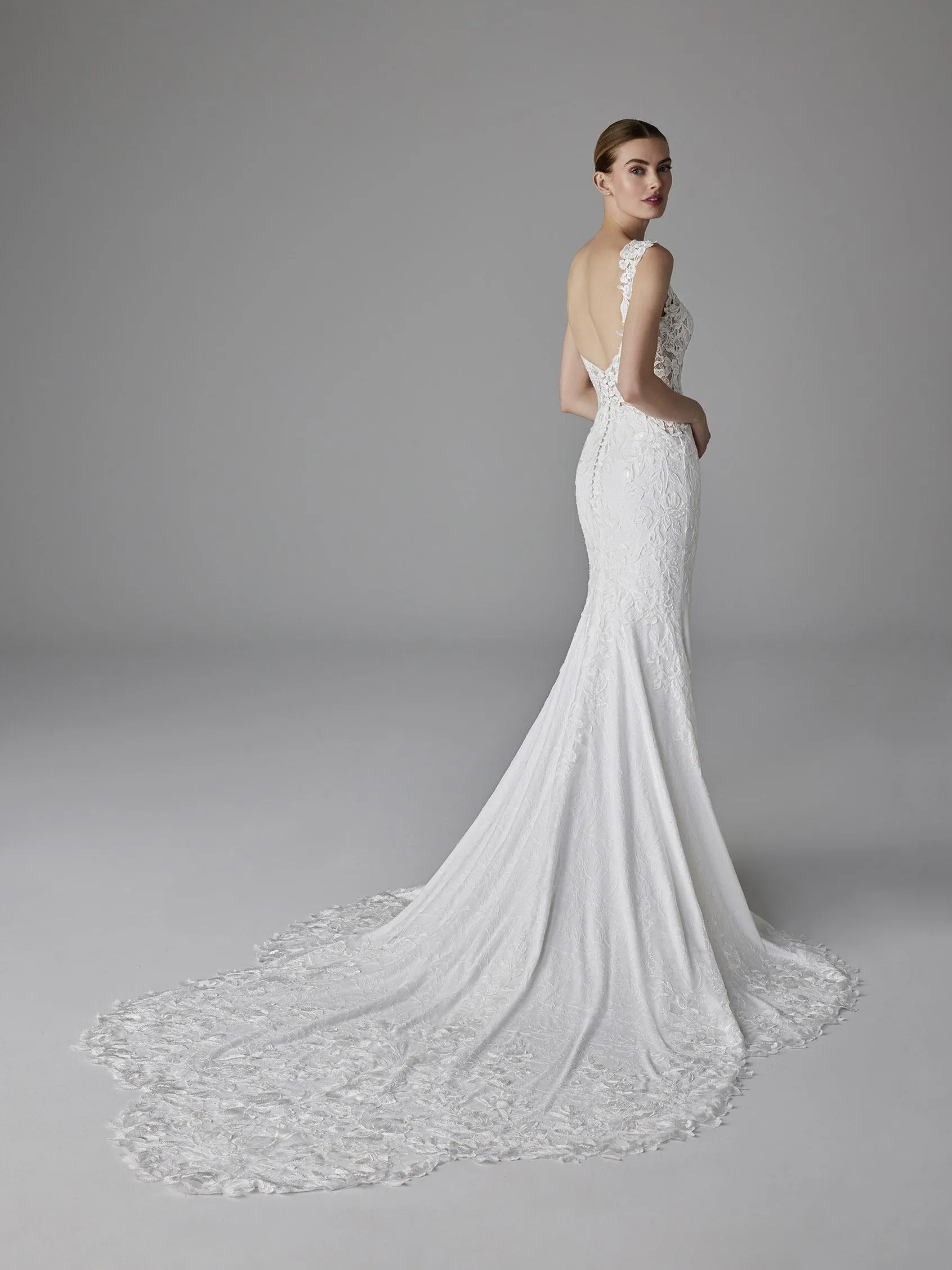 Robe de Mariée Décolleté Cœur – Image 3