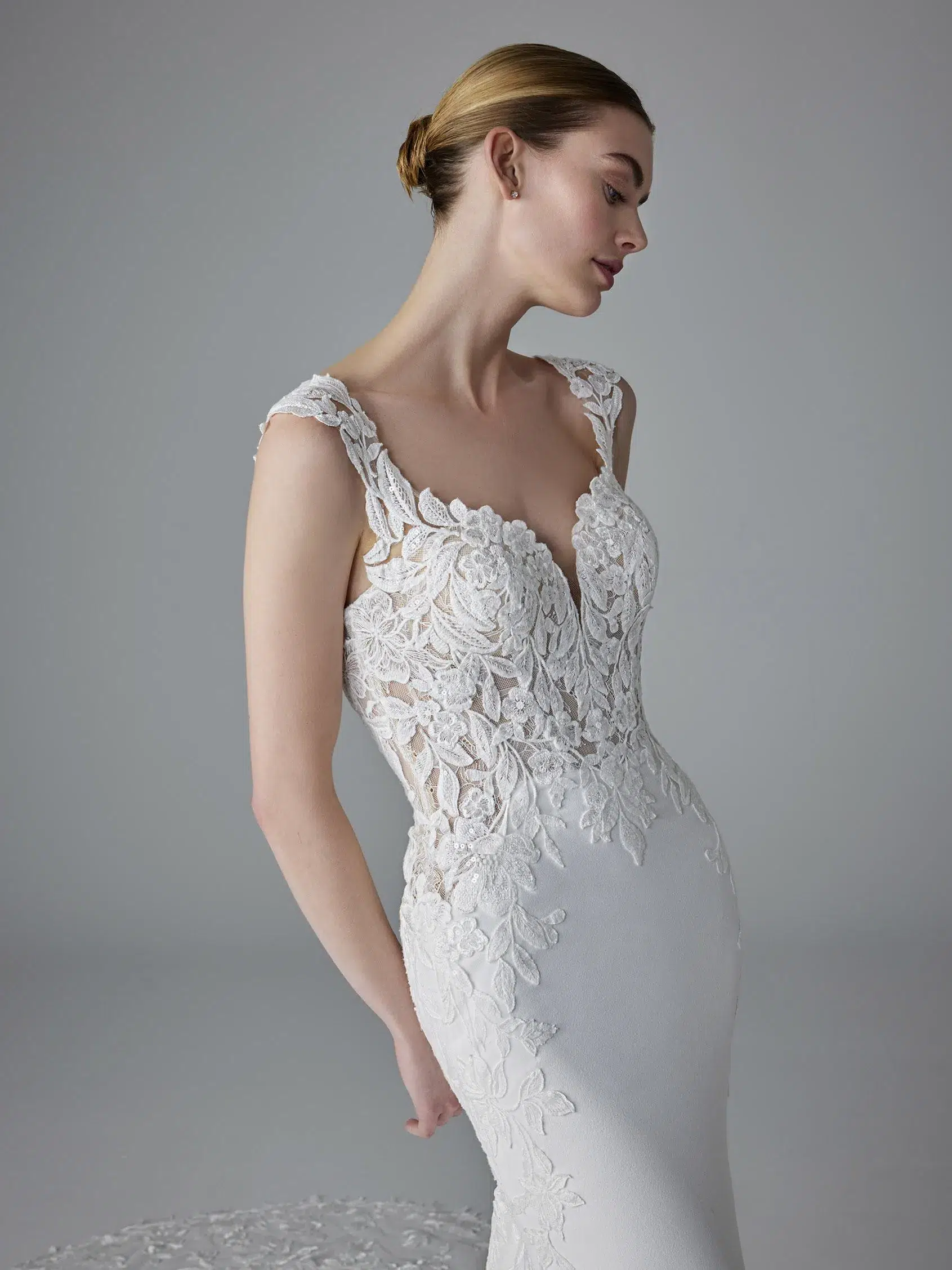Robe de Mariée Décolleté Cœur – Image 4