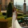 Robe de Mariée Décolleté V