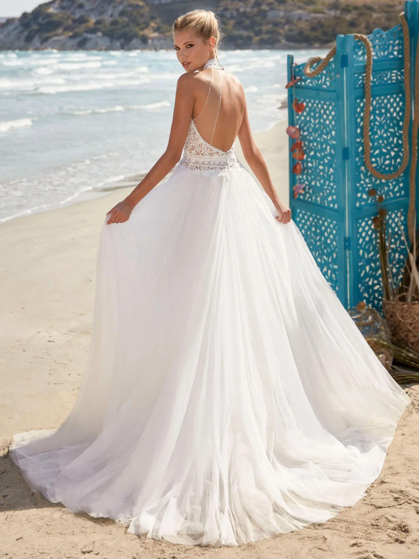 Robe de Mariée Dentelle Dos nu – Image 2