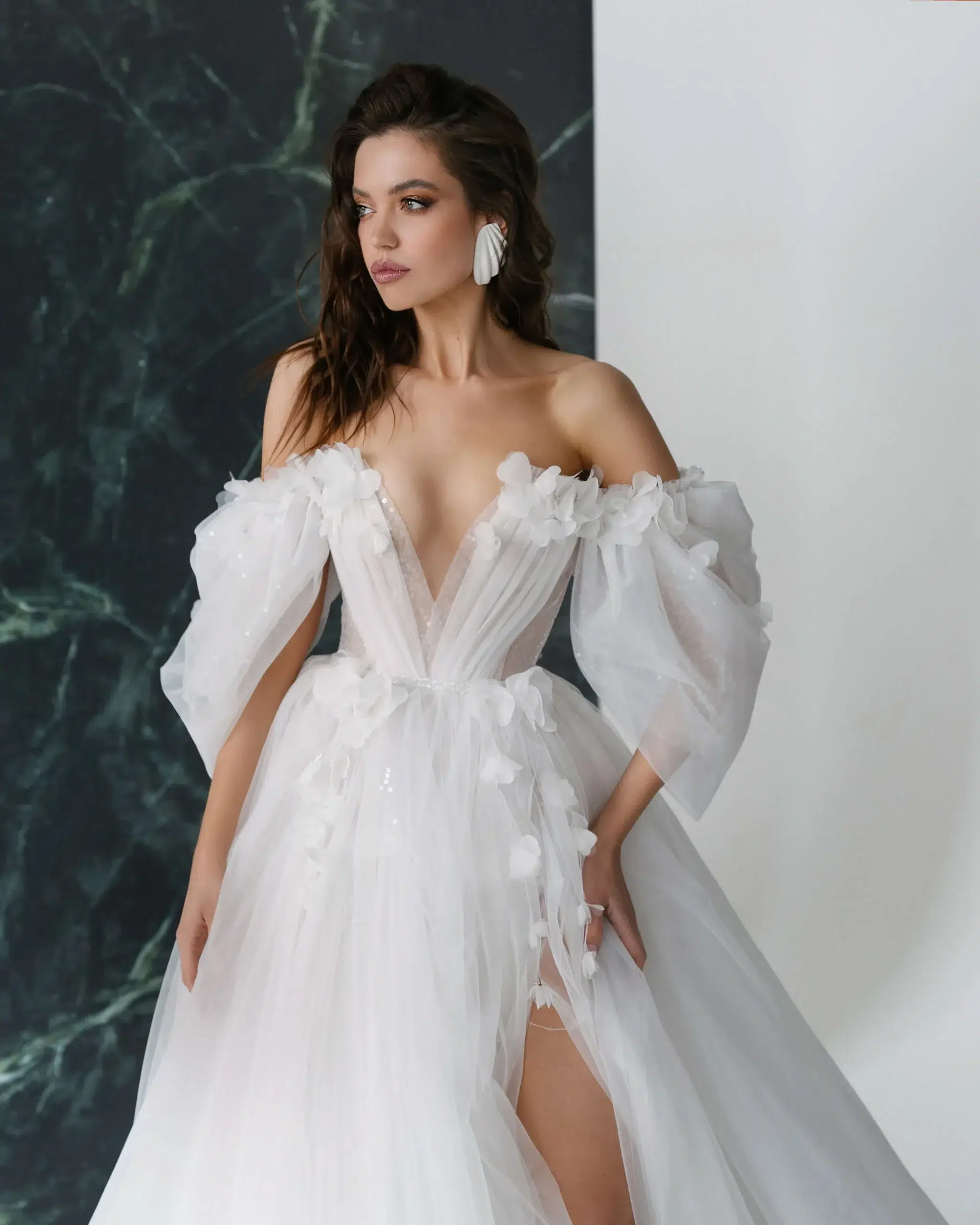 Robe de Mariée Dentelle Style Bohème – Image 2