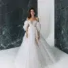 Robe de Mariée Dentelle Style Bohème
