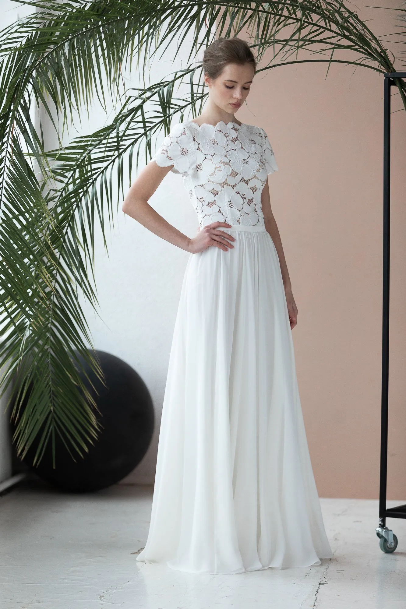 Robe de Mariée en Dentelle Bohème – Image 4