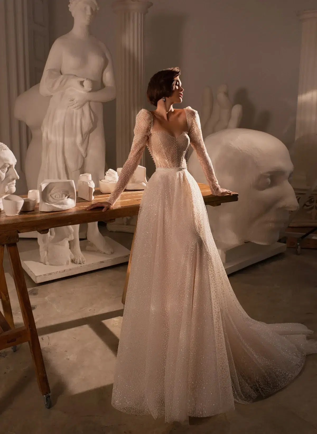 Robe de Mariée Luxe Bohème