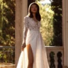 Robe de Mariée Manche Longue Princesse