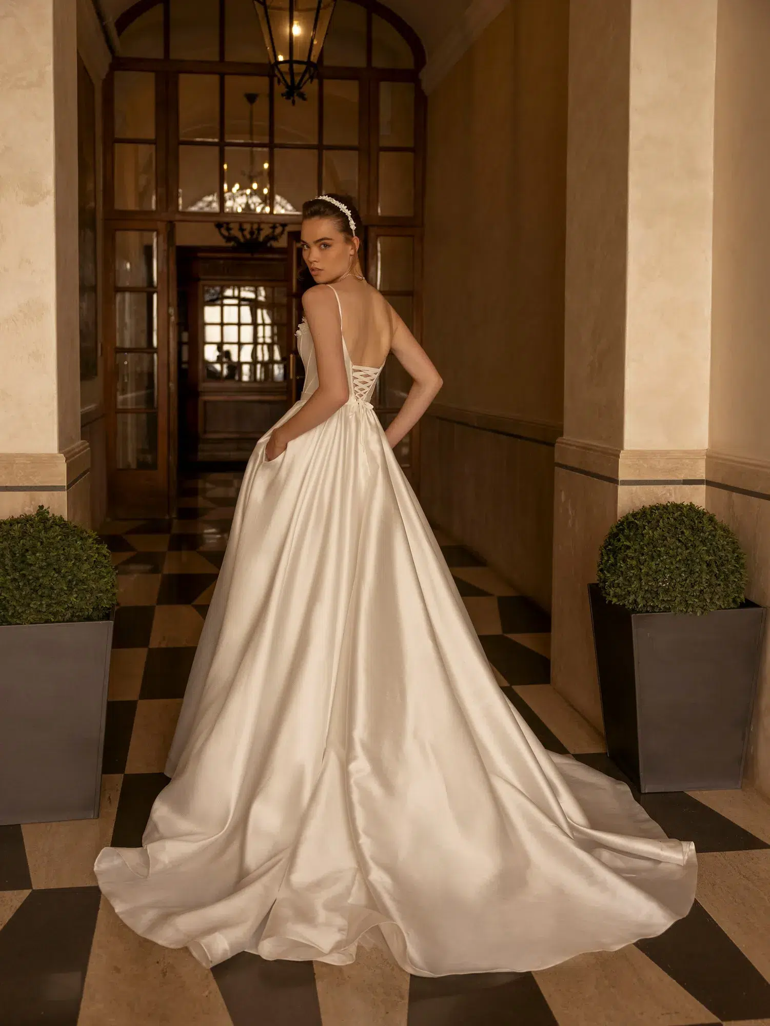 Robe de Mariée Vintage Bohème – Image 3