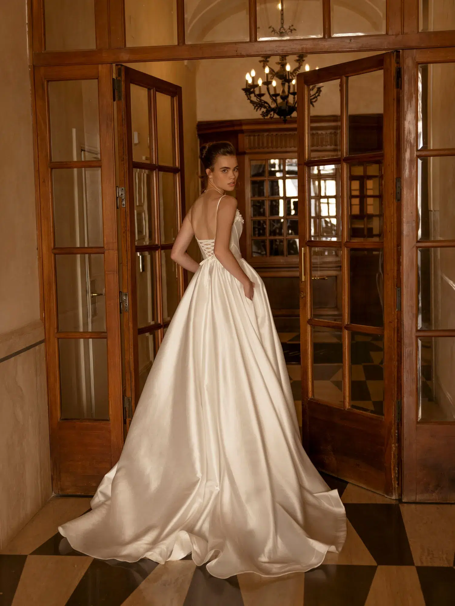 Robe de Mariée Vintage Bohème – Image 4
