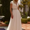 Romantique Robe de Mariée Bohème