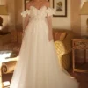 Vintage Robe de Mariée Bohème