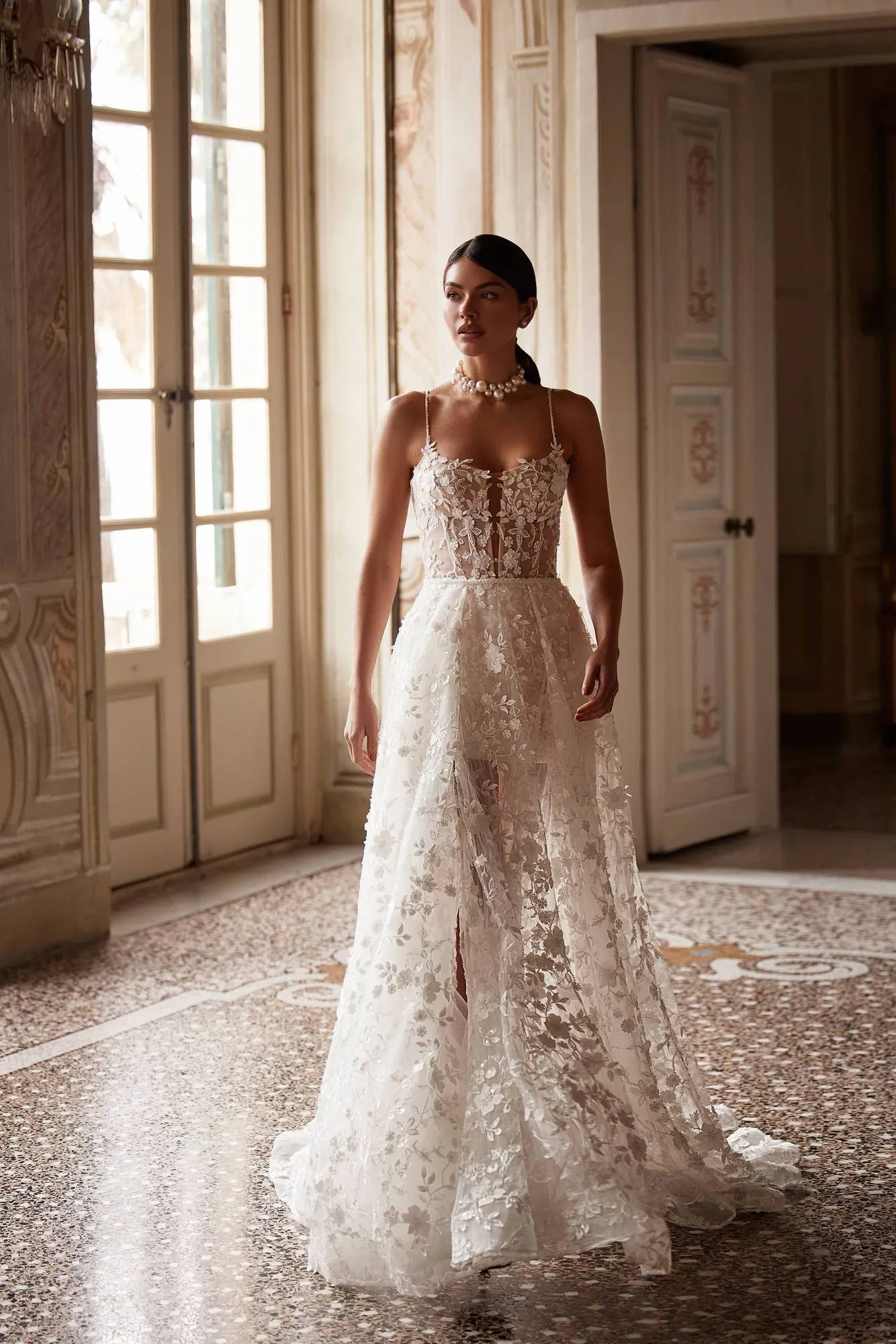 Robe de Mariée Deux en Un Courte et Longue