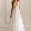 Robe de Mariée Princesse Dos Nu Plongeant