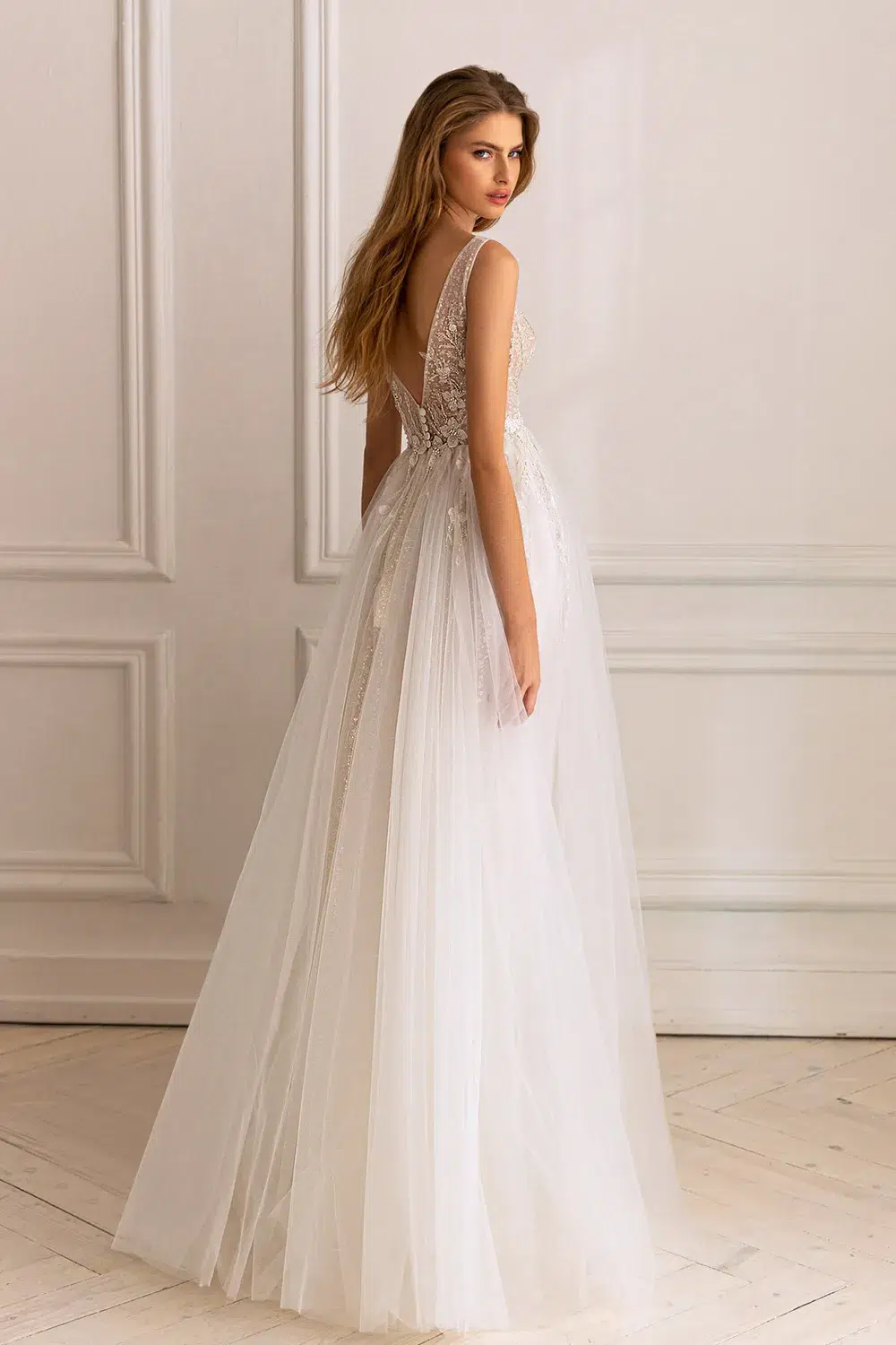 Alternative view of Robe de Mariée Princesse Dos Nu Plongeant