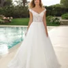 Robe de Mariée A-line en Tulle