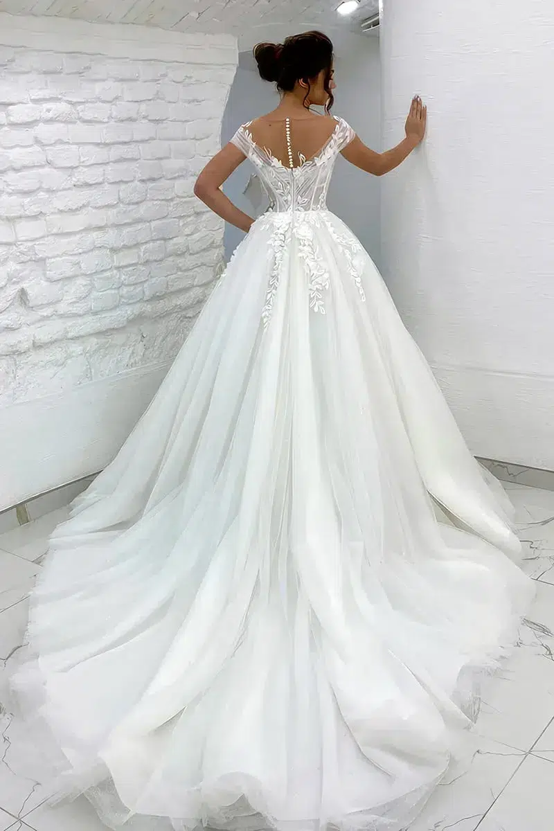 Alternative view of Robe de Mariée Bohémienne