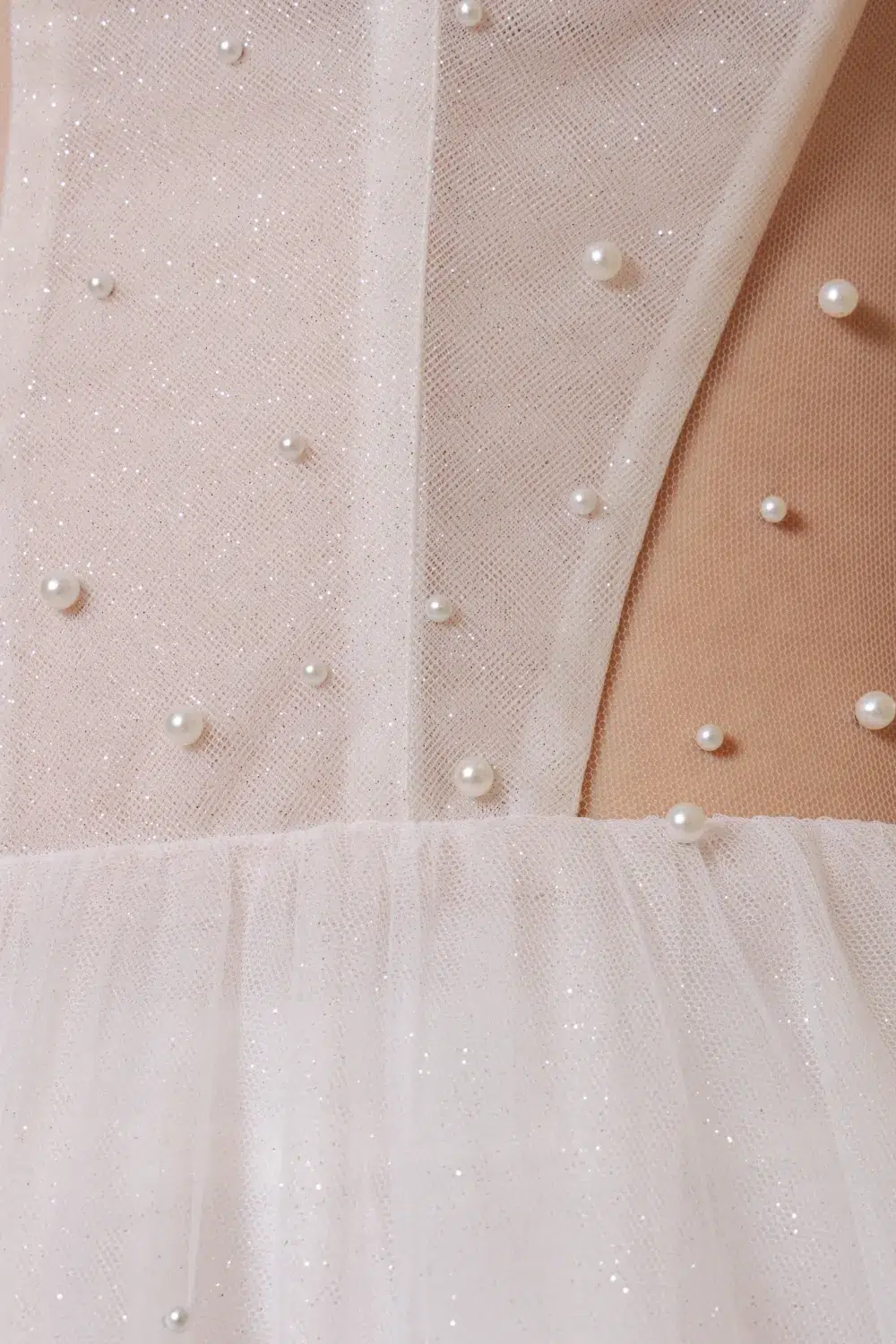 Robe de Mariée Princesse Moderne en Tulle – Image 4