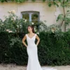 Robe de Mariée Sirène évasée en Ivoire