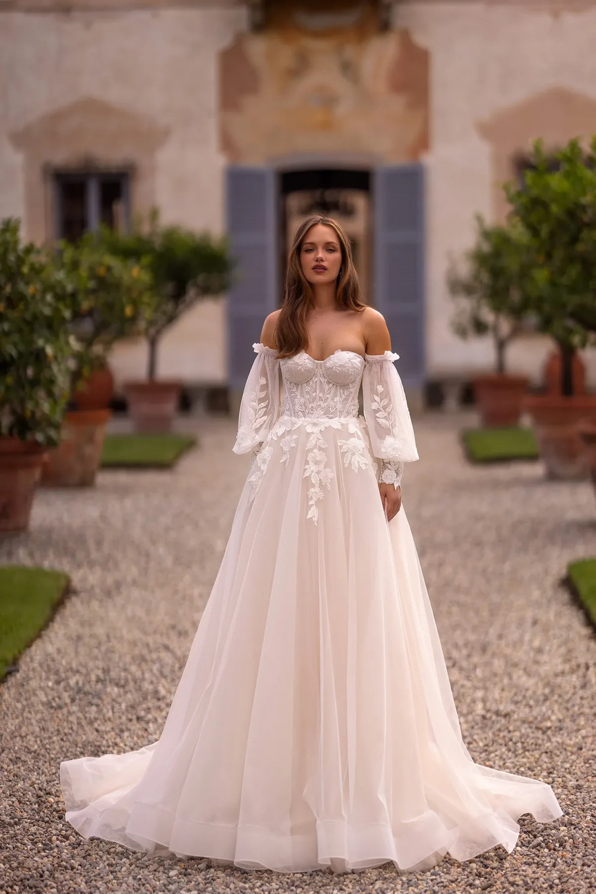 Robe de Mariée en Dentelle Chantilly