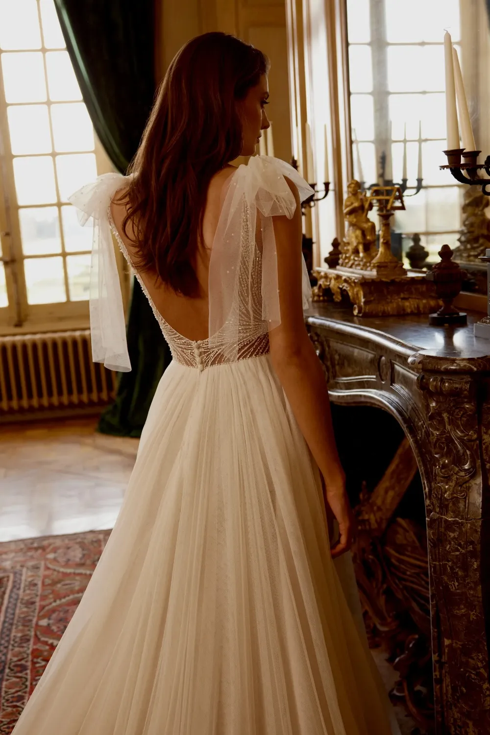 Robe de mariée Princesse avec manches légères – Image 2