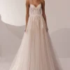 Robe de mariée Princesse teinte douce
