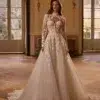 Robe de mariée coupe princesse
